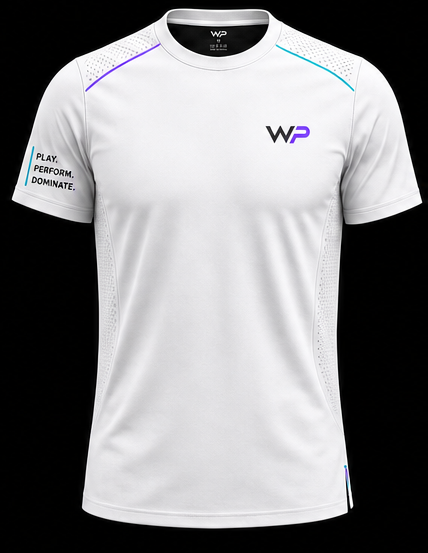 WEISS PADEL Performance-Shirt – aktueller Entwicklungsstand
